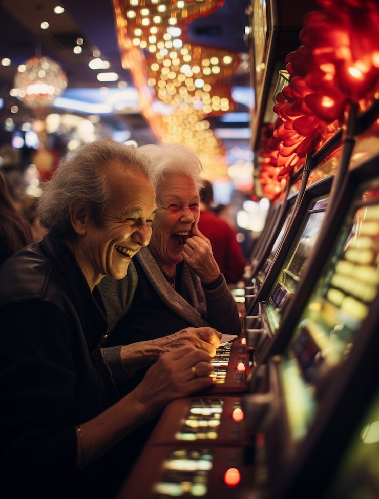 Tampilan meja Live Casino fomototo dengan dealer nyata di layar smartphone Android